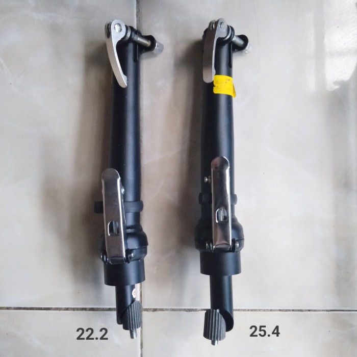 Stang Tiang Stang / Handle Post Sepeda Lipat Seli 22.2 & 25.4 Merk Exotic