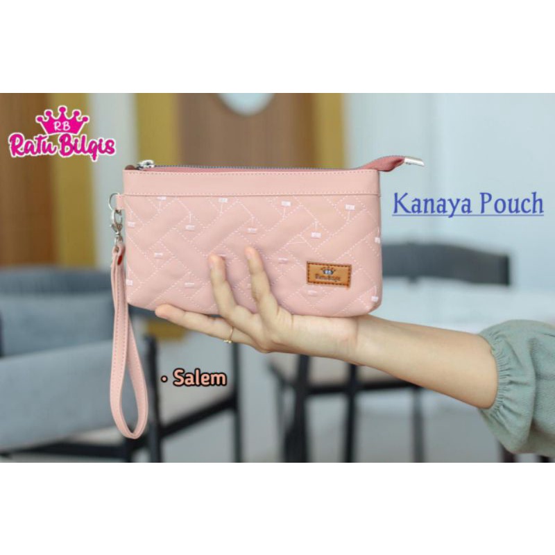 POUCH KANAYA RATU BILQIS || Dompet HP WANITA BORDIR