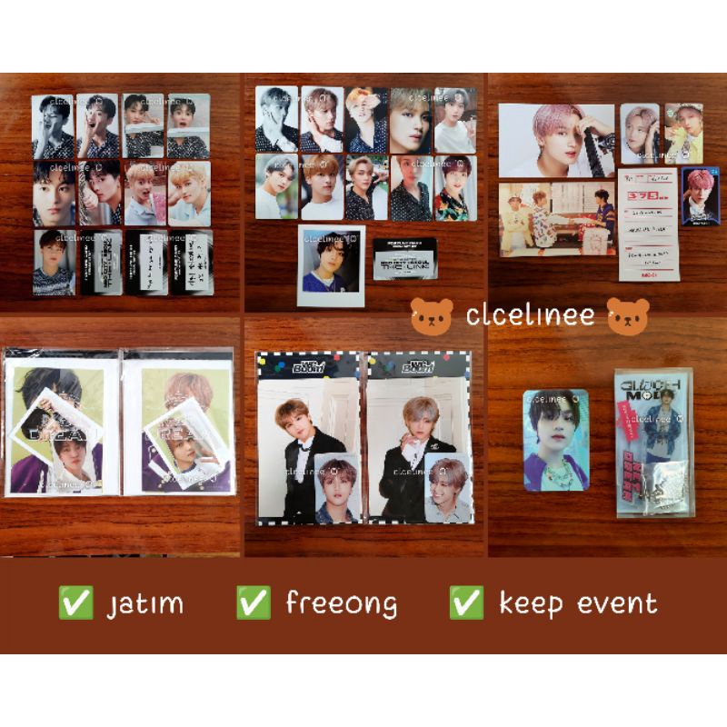 [BACA DESKRIPSI] PC NCT Dream 127 Haechan Mark Jaemin Jungwoo Jaehyun Doyoung Johnny dicon 101 scrat