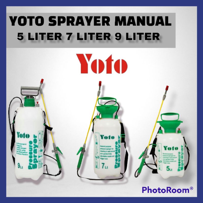 SPRAYER YOTO 9 LITER / 7 LITER / 5 LITER / SEMPROTAN TANAMAN / SEMPROTAN HAMA / TANGKI SEMPROT MURAH