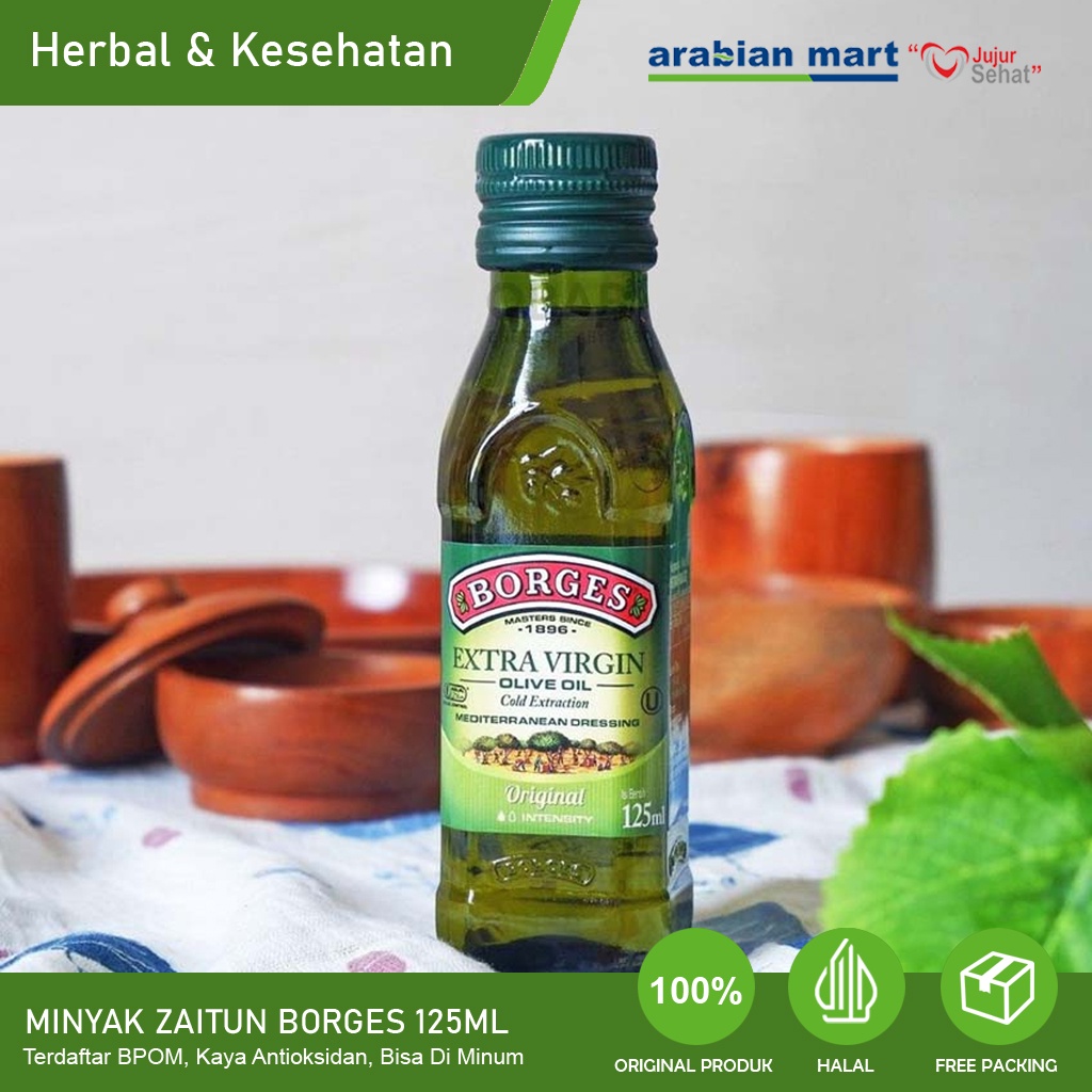 

Minyak Zaitun BORGES 125ml EVOO Untuk MPASI Suplemen Anak & Ibu Hamil