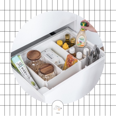 TIDYU Open Front Storage Bin | Tempat Penyimpanan