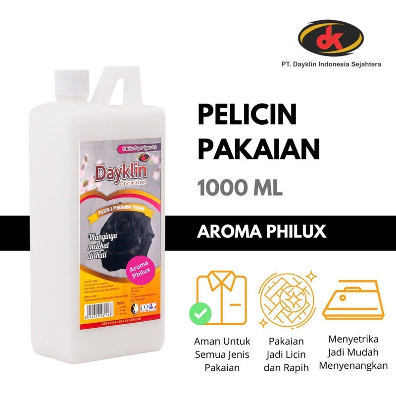 DAYKLIN premium pelicin & pengharum pakaian
