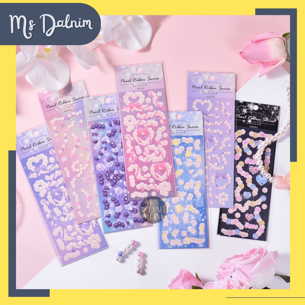 

Stiker Aesthetic Korea Lucu Anti Air Cute Ribbon Rose Flower Pearl Confetti Mutiara Bunga Mengkilap Hologram Deco Sticker Gliter Dekorasi Journal Diary Bujo Photocard PC Holder Decor HP Kpop Toploader Kawaii DIY Planner Scrapbook Craft [ST138]