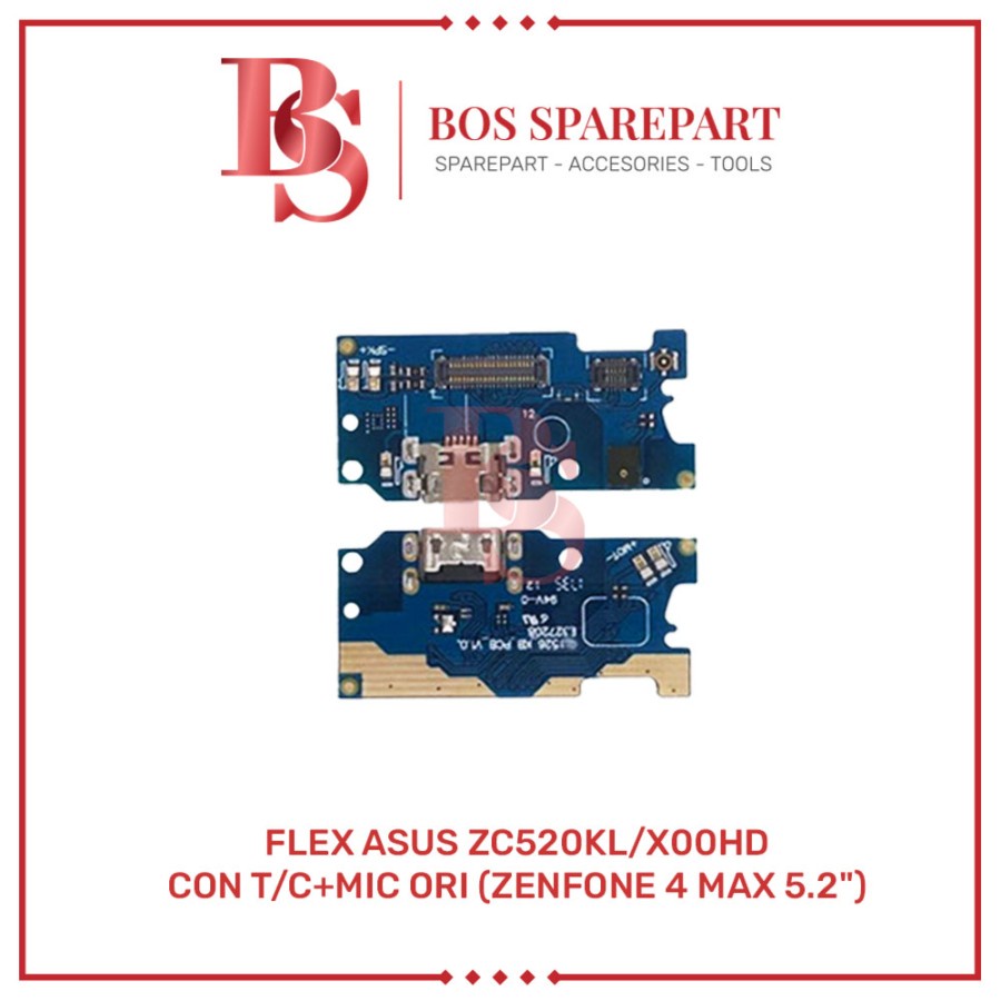 FLEXIBEL ASUS ZC520KL / X00HD + CONNECTOR CHARGER + MIC ORI