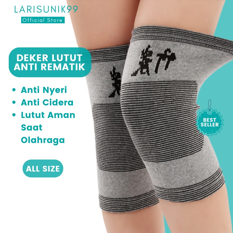 Korset Kaki Lutut Anti Rematik Perawatan Diri Pembalut Lutut Bahan Serat Arang Bambu Deker Lutut