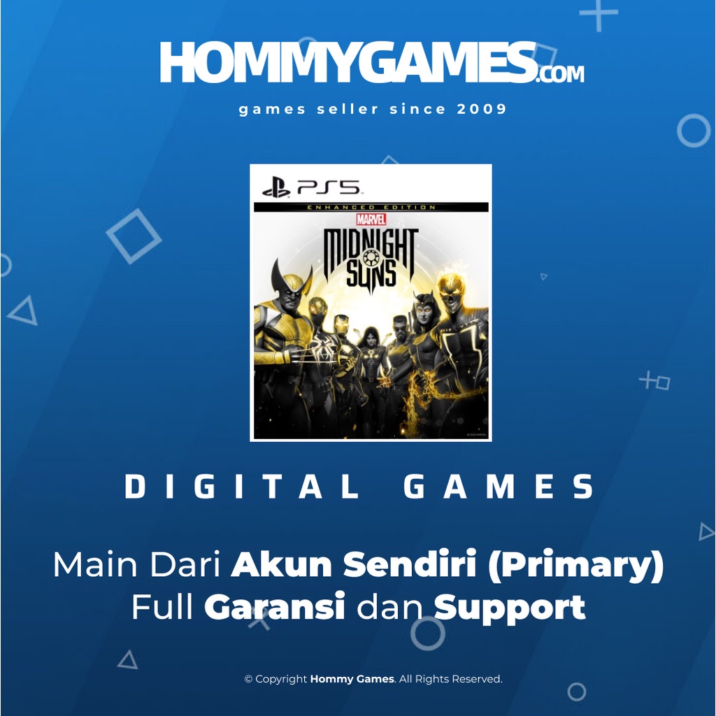 Marvels Midnight Suns PS5 Digital Games