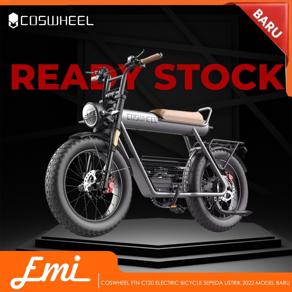 Coswheel FTN CT20 Electric Bicycle Sepeda Listrik 2022 Model Baru