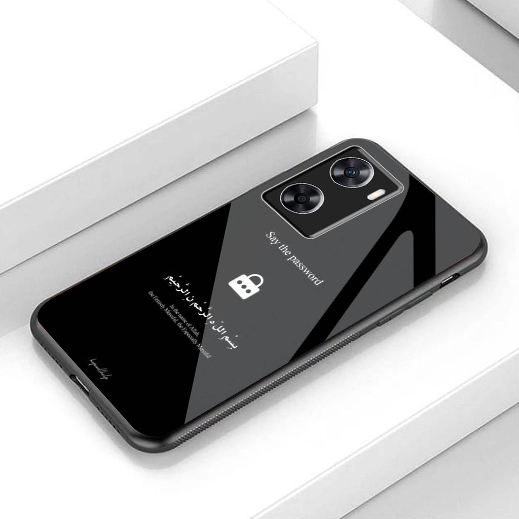 (Q38) Softcase Oppo A77s A57 2022 - Softcase Kaca Oppo A77s A57 2022 - Case Aesthetic Oppo A77s A57 