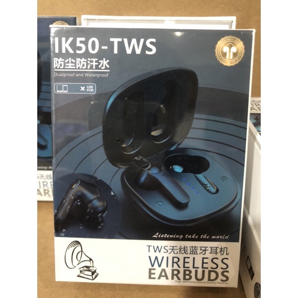 Headset Earbuds Wireless Original TWS-IK50