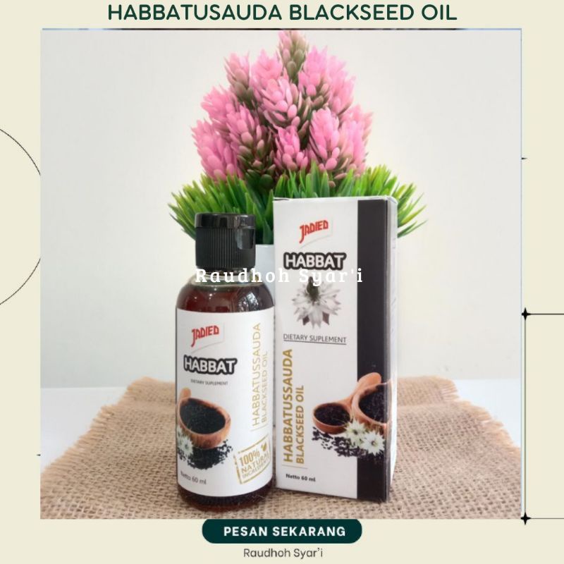 

HABBATUSAUDA BLACKSEED OIL 60ML JADIED HABBAT ORIGINAL - MINYAK JINTAN