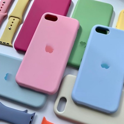 [ TOMCASES ] SILICONE FULLCOVER LOGO SILICONE IP 6 - IP 11 PROMAX