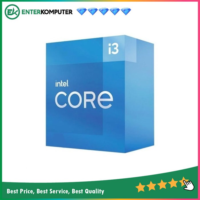 Processor Intel Core i3 13100F 3.4GHz Up To 4.8GHz - [Box] LGA 1700