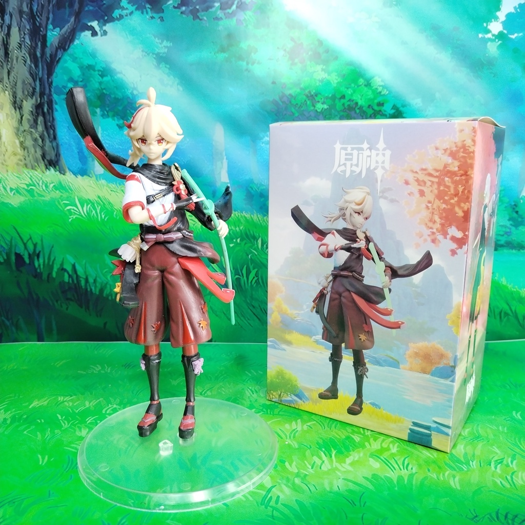 Genshin Impact Kaedehara Kazuha Xiao Figure Anime Action Figurines Game Collection Model Statue Doll Kids Gift