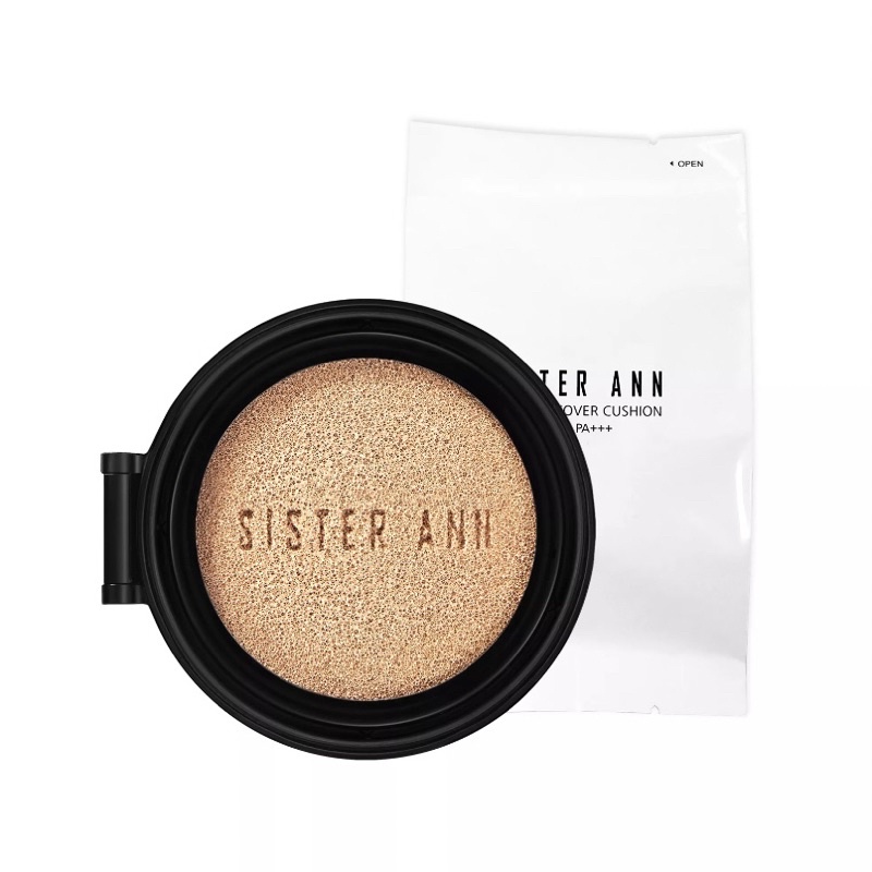 SISTER ANN SMART FIT COVER CUSHION REFILL + PUFF