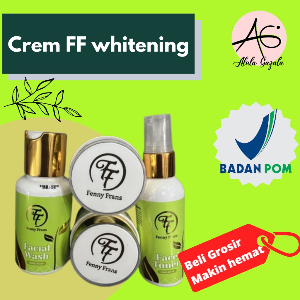Cream ff whitening bpom krim pemutih FF by Fenny Frans