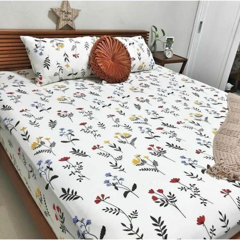 SPREI/SEPRAI KOTAK HOMEMADE MOTIF EMILY KOTAK KOREAN STYLE AESTETIC UK 90-120-160-180-200