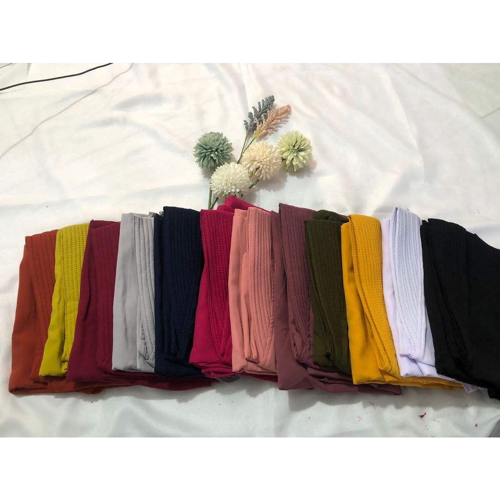 Bergo Wolfis Jilbab Instan wolfis Premium Safa Hijab