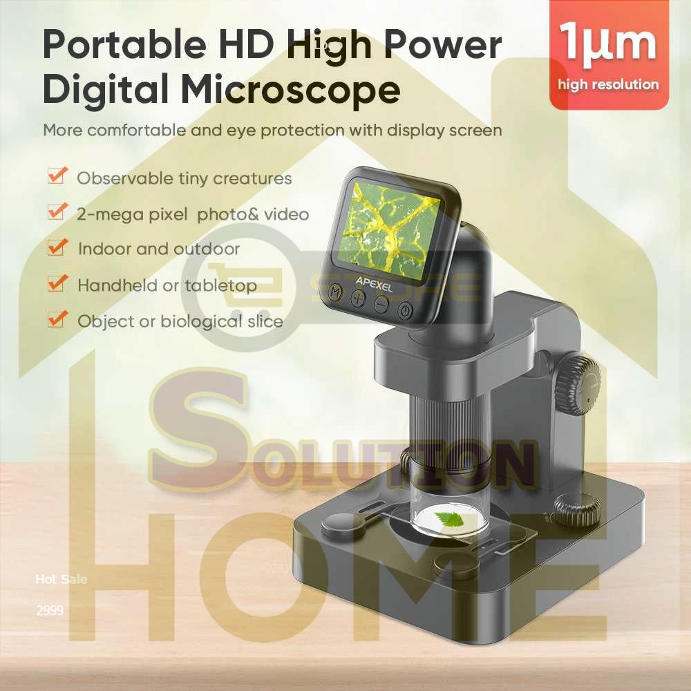 HSS TOOLS - APEXEL Mikroskop Digital Portable Microscope - APL-MS003