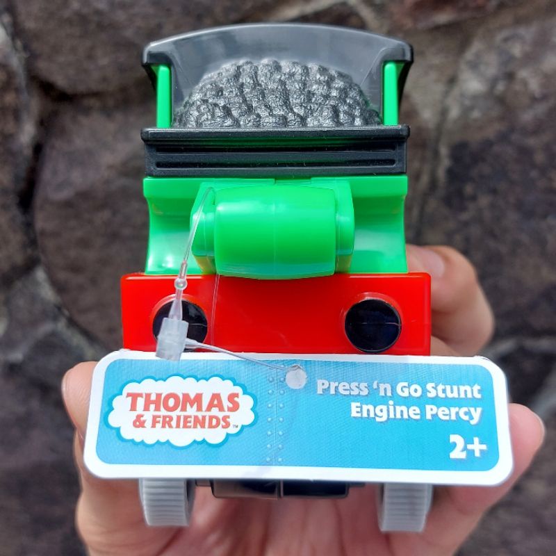 Thomas &amp; Friends - Press N' Go Stunt Percy - Original Mattel