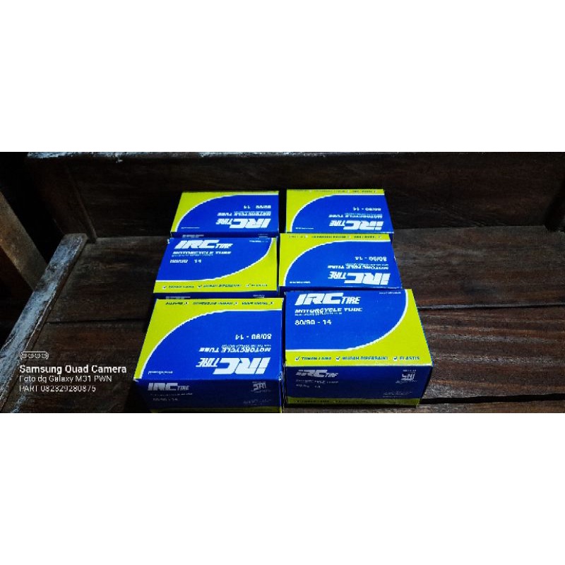 Ban dalam ban dalam sepeda motor ban IRC 90/80-14 BAN DALAM METIK BAN DALAM MATIC