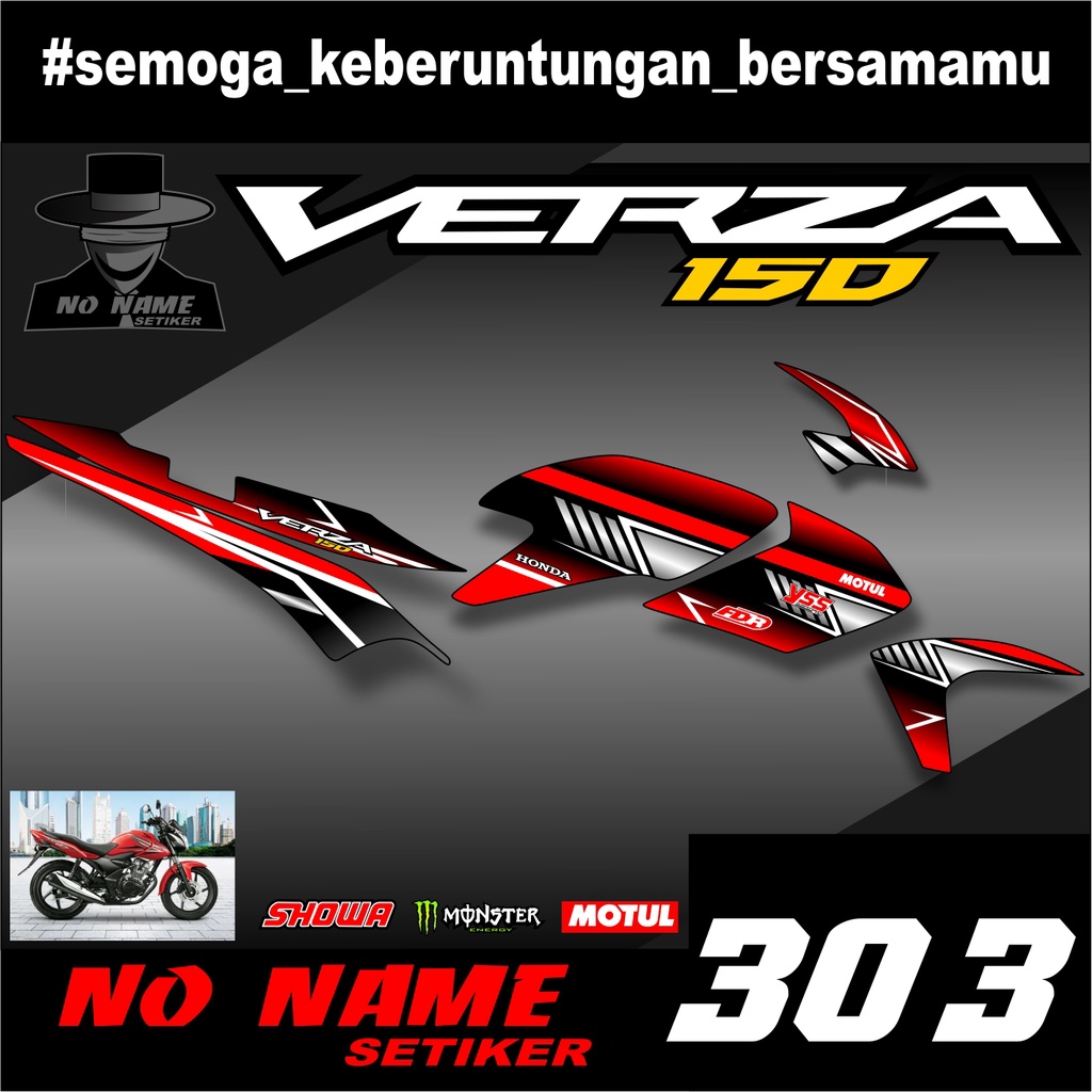 striping variasi verza(303) / decal verza / variasi verza