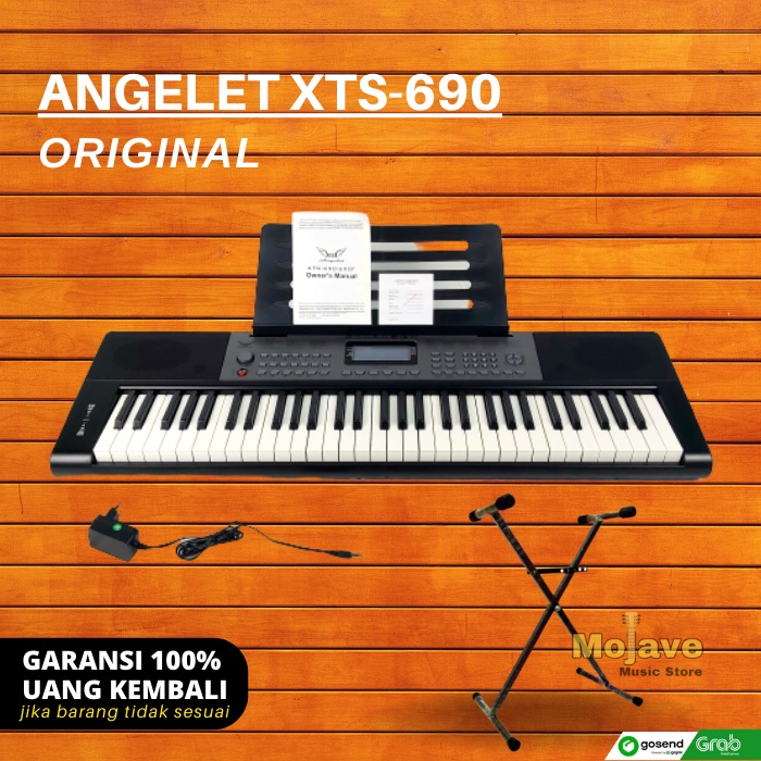 Jual KEYBOARD ORGAN ORJEN PIANO ORGEN ANGELET XTS 690 ORIGINAL | Shopee ...