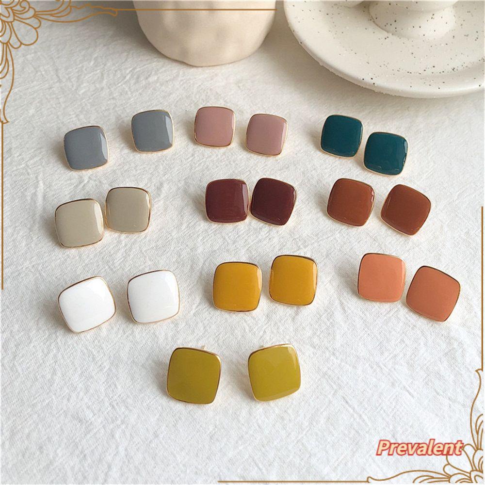 Preva Anting Geometris Anting Tren Wanita Cantik Lucu Anting Tusuk