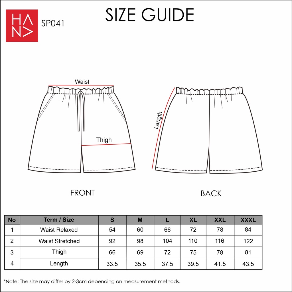 Hana Fashion - Tiara Short Pants Celana Pendek Wanita (S-3XL) - SP041