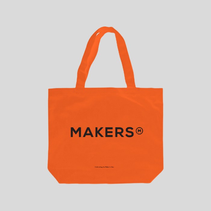 

TOTE BAG - MAKERS (ORANGE)