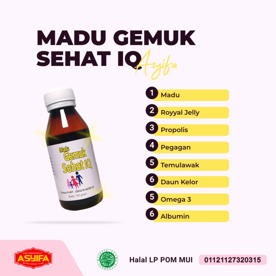 Madu Gemuk Sehat IQ Asyifa