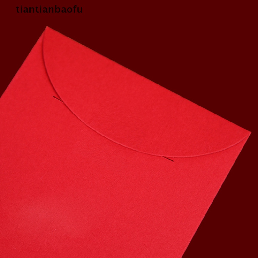[tiantianbaofu] 6/12pcs 2023tahun Baru Cina Hongbao Greeg Kartu Amplop Klasik Spring Festival Uang Keberuntungan Berkat Saku Amplop Dekorasi Amplop Merah Untuk Butik Hadiah