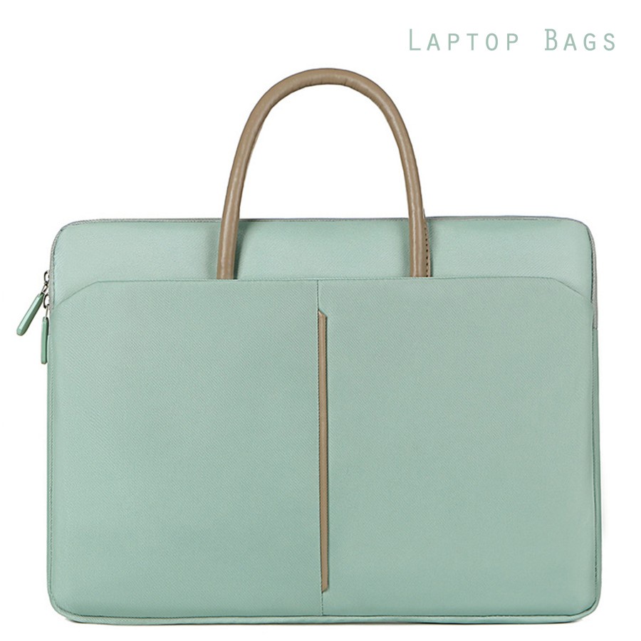 Tas Laptop Wanita Jinjing Remoid Pipe Handstrap Softcase Sleeve 13 14 15 16 inch