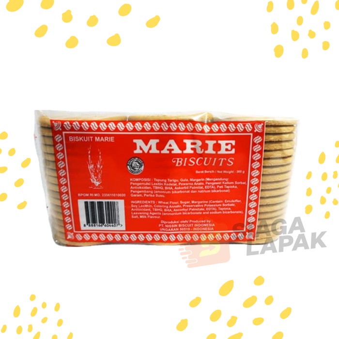 Biskuit Raja Marie Nissin Biscuits 360gr