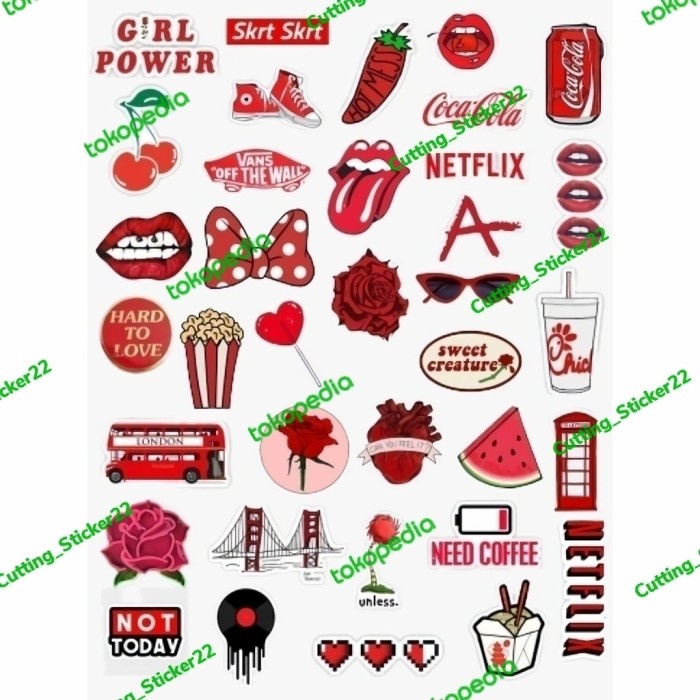 

model 90 k (BISA COD) STIKER AESTHETIC PART II STIKER TUMBLR