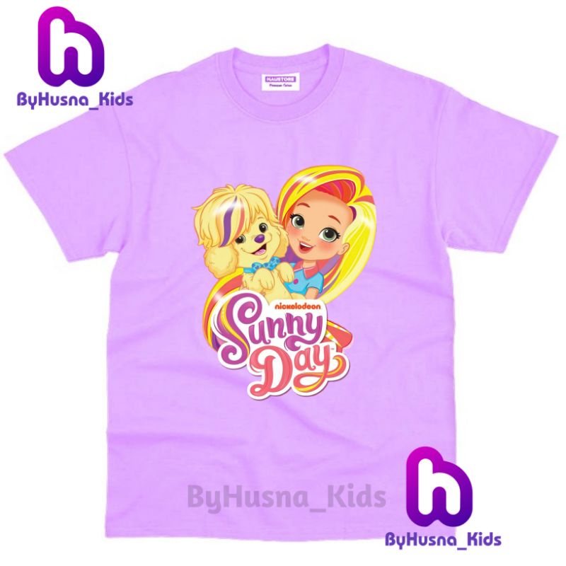 SUNNY DAY NICK JR. BAJU ANAK KAOS ANAK KARAKTER SUNNY DAY NICKELODEON JUNIOR YUTUB ATASAN ANAK UNISE