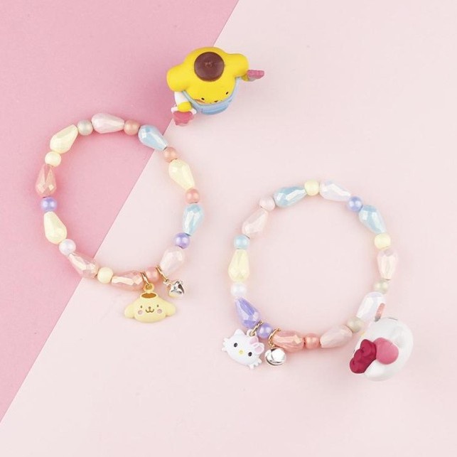 Gelang Unicorn Cinnamorrol Anak Perempuan Motif Kucing Anjing