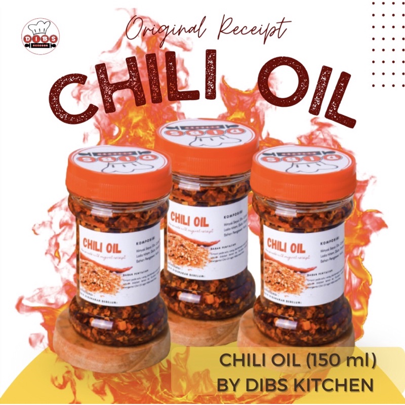 

CHILI OIL SAMBAL MINYAK DIMSUM BY DIBS KITCHEN - 150ML