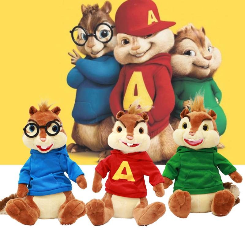 Serta Mainan Katun Alvin The Chipmunks PP Doll Tahan Lama