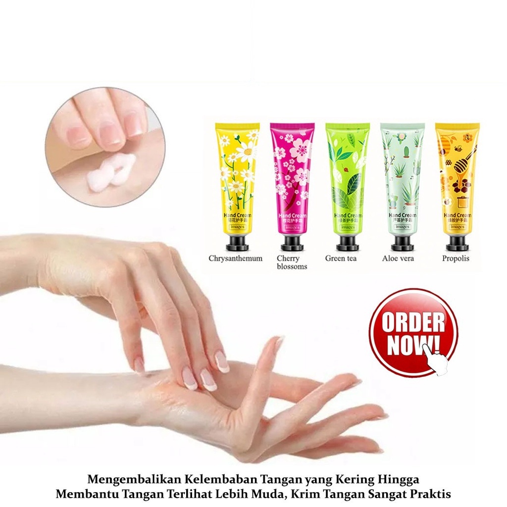 BEAUTY JAYA - 1PCS RANDOM - HAND CREAM IMAGES 30GR / LOTION KRIM TANGAN MENJADIKAN TANGAN HALUS DAN LEMBUT