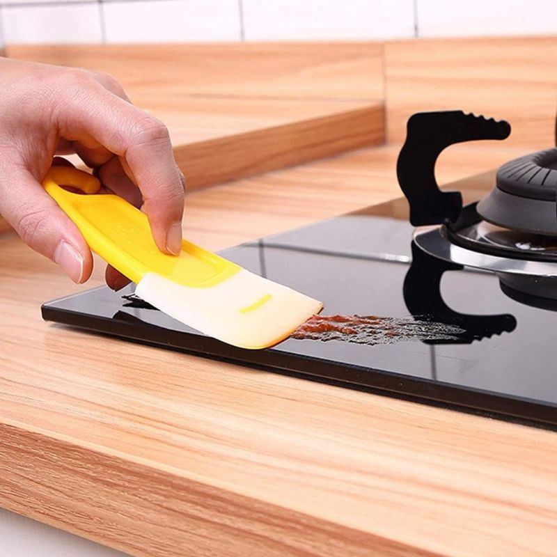 MJ88 SPATULA PEMBERSIH PANCI PIRING DAPUR SILIKON PENGIKIS NODA KOTOR / SUTIL PEMBERSIH SERBAGUNA SUPER MURAH