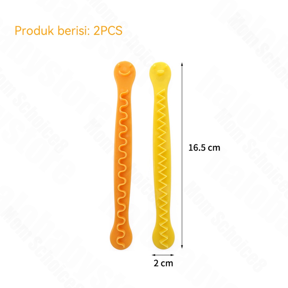 Halo Baby 2 Pcs Pemotong Telur Rebusset/ Cetakan telur Alat Pemotong Aksesoris Bento Bekal Anak