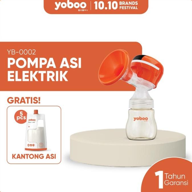 Yoboo Alat Pompa Asi Elektrik Otomatis/Single Electric Breast Pump