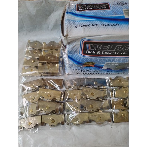 roda pintu sliding etalase weldom