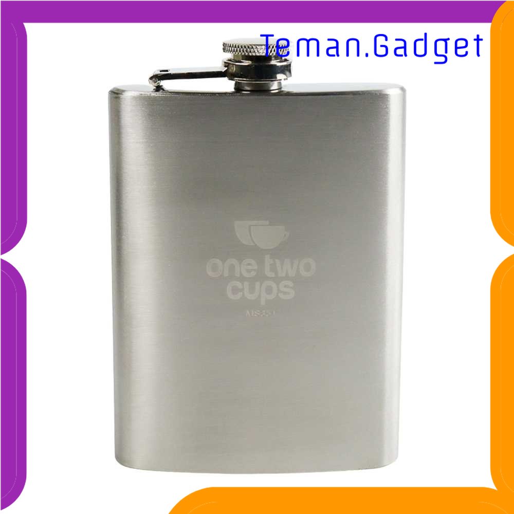 TG - DPR One Two Cups Botol Minum Wine Flask 8 oz - MS351