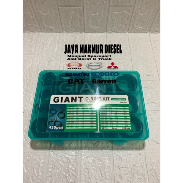 Diskon O-Ring Kit Oring Kit Box Komatsu NBR 90 Giant Brand Promo