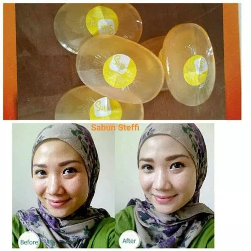 Shine Star - Sabun Korea Steffi Clear Transparant Soap Pemutih Wajah