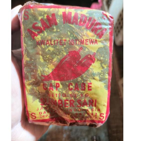 

(♥C6369] Asam jawa/asam madura kuning murni tanpa biji 500 gram