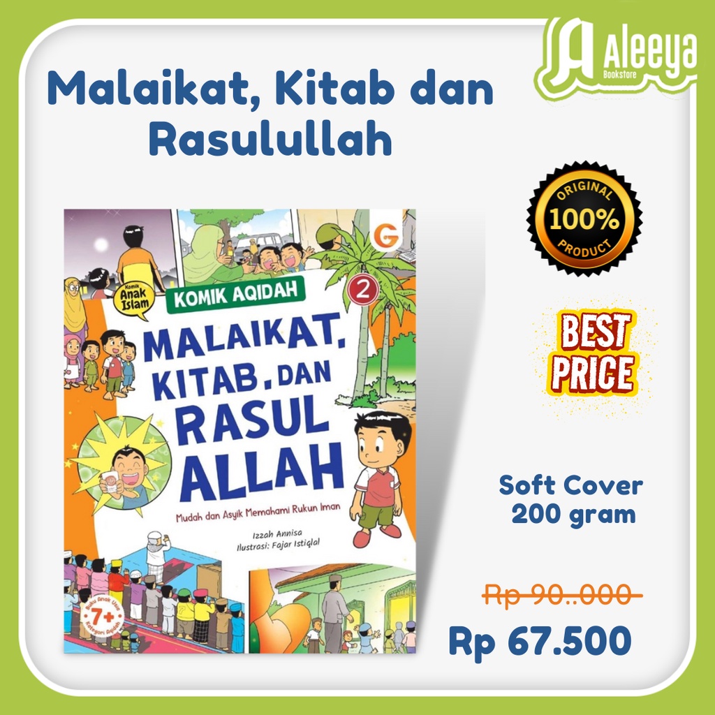 KOMIK AQIDAH 2 : MALAIKAT, KITAB, DAN RASUL ALLAH