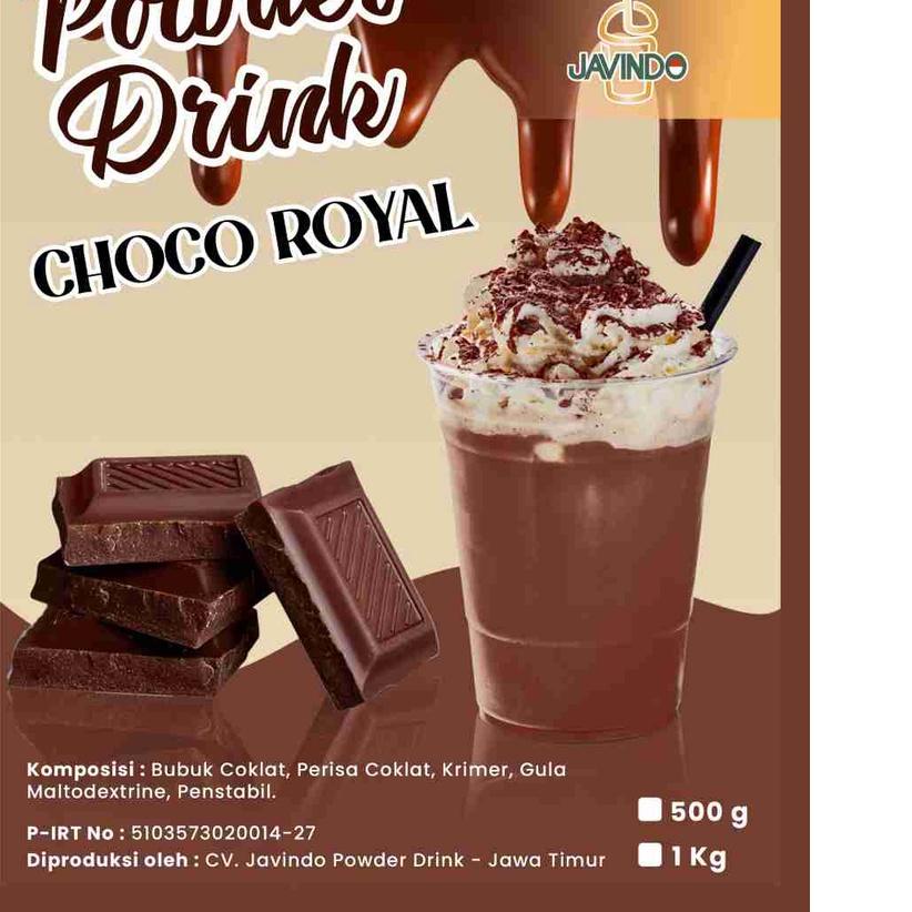 

BISA COD ✔️Bubuk Minuman Choco Royal|KD1